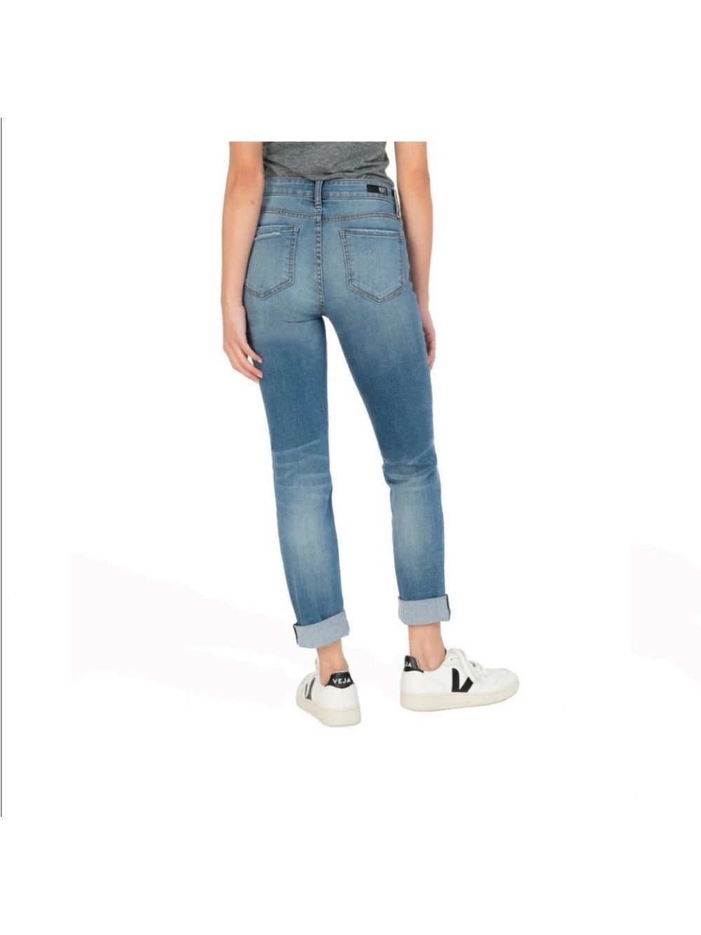 Kut from the Kloth Catherine boyfriend distressed size 6
